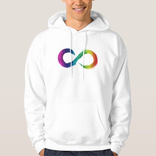 Sweat - shirt à capuche de neurodiversité (Devant)