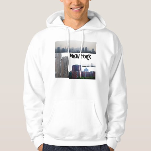 Sweat - shirt à capuche de NEW YORK (Devant)