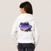 Sweat - shirt à capuche de nuit Diamond (Dos entier)