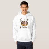 Sweat - shirt à capuche de panique Donut (Devant entier)