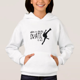 Sweat - shirt à capuche de patinage artistique "Pa