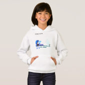 sweat - shirt à capuche de perle (Devant entier)