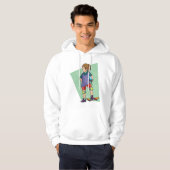 Sweat - shirt à capuche de planches à roulettes (Devant entier)