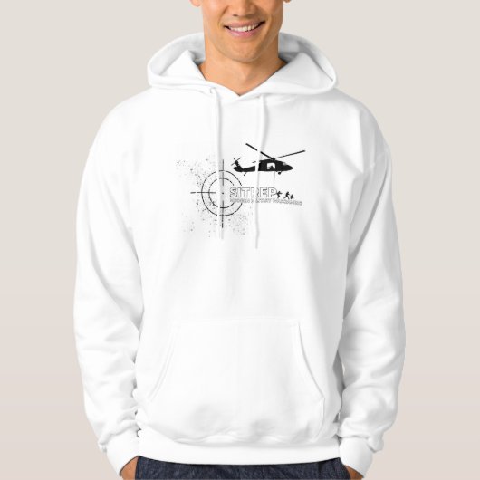 Sweat - shirt à capuche de Podcast de SITREP (Devant)