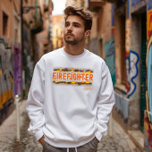 Sweat - shirt à capuche de pompier d'Halloween ave