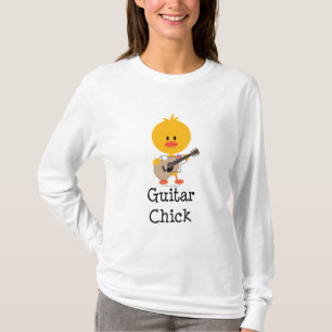 Sweat - shirt à capuche de poussin de guitare