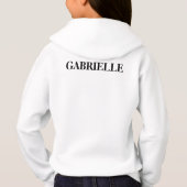 Sweat - shirt à capuche de poutre de gymnastique a (Dos)