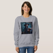 Sweat - shirt à capuche de professeur de sciences (Devant entier)