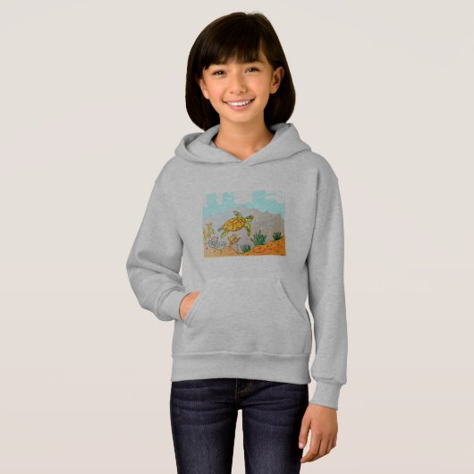 Sweat - shirt à capuche DE PULLOVER POUR ENFANTS - (Devant entier)