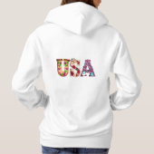 sweat - shirt à capuche de pullover unisex chaud e (Dos)