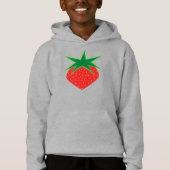 Sweat - shirt à capuche de pullover Unisex Strawbe (Devant)