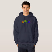 Sweat - shirt à capuche de Rainbow K-Pop (Devant entier)
