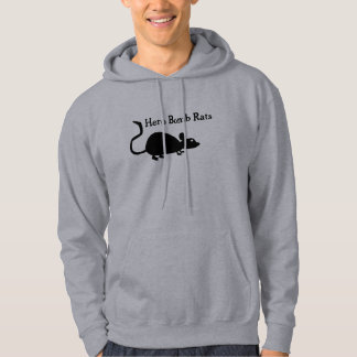 Sweat - shirt à capuche de rats de bombe de héros