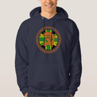 Sweat - shirt à capuche de reggae à tête de peau
