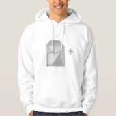 Sweat - shirt à capuche de Sac à Thé Mint (Devant)