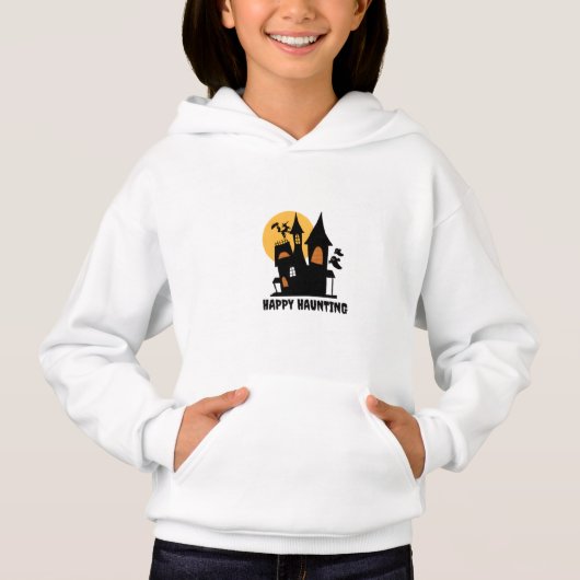 Sweat - shirt à capuche de saison éffrayante (Devant)