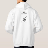 sweat - shirt à capuche de satellite de jup (Dos)