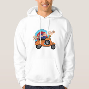 Sweat - shirt à capuche de Scooter italien Ride