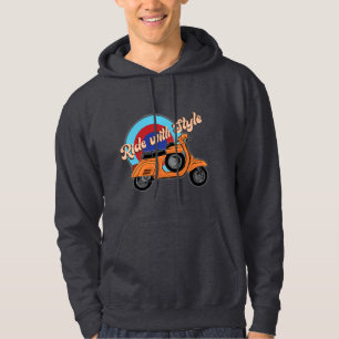 Sweat - shirt à capuche de Scooter italien Ride