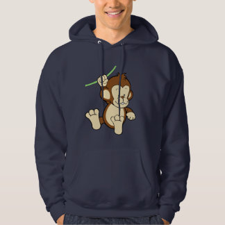 Sweat - shirt à capuche de singe