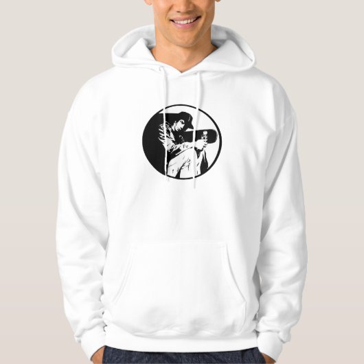 Sweat - shirt à capuche de skateboard (Devant)