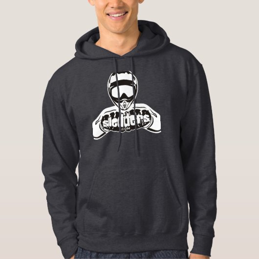Sweat - shirt à capuche de Sledders.com "de (Devant)