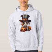 Sweat - shirt à capuche de squelette Steampunk (Devant)