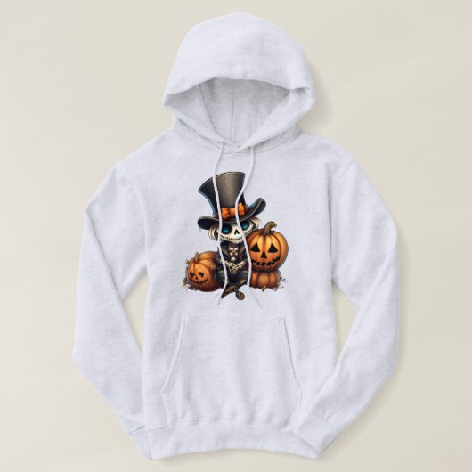 Sweat - shirt à capuche de squelette Steampunk (Design devant)