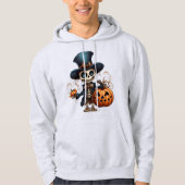 Sweat - shirt à capuche de squelette Steampunk (Devant)