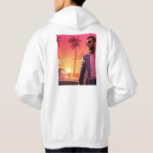 sweat - shirt à capuche de style gta (Dos)
