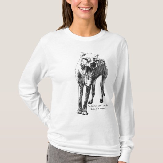 Sweat - shirt à capuche de Thylacine (Devant)