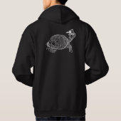 sweat - shirt à capuche de tortue (Dos)