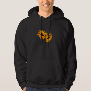 Sweat - shirt à capuche de tournesol