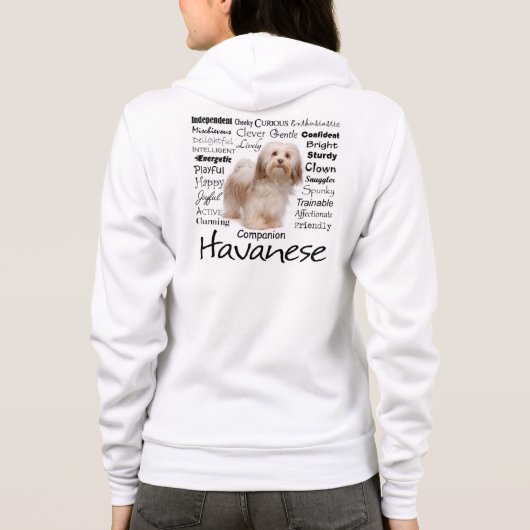 Sweat - shirt à capuche de Traits Havanais (Dos)