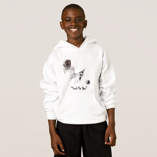 Sweat - shirt à capuche de transfert pour enfants (Devant entier)