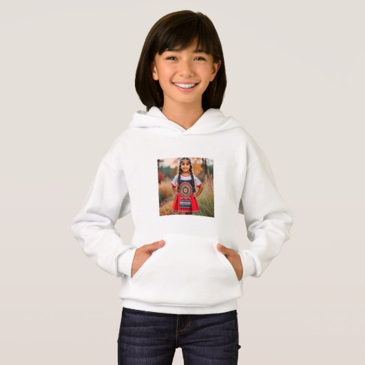 Sweat - shirt à capuche de transfert pour enfants (Devant entier)