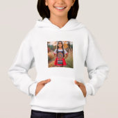 Sweat - shirt à capuche de transfert pour enfants (Devant)