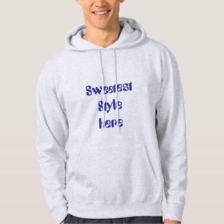 Sweat - shirt à capuche de type de texte élégant