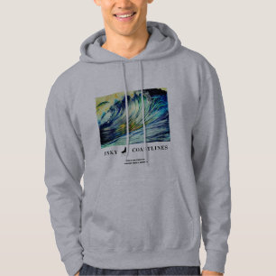 Sweat - shirt à capuche de vague de signature