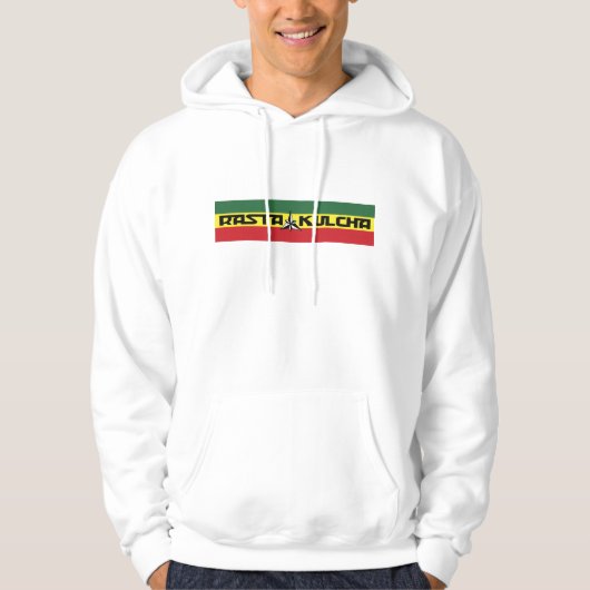 Sweat - shirt à capuche de victoire de Rasta (Devant)