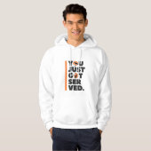 Sweat - shirt à capuche de volley-ball (Devant entier)