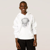 Sweat - shirt à capuche de volley-ball déchiré (Devant entier)