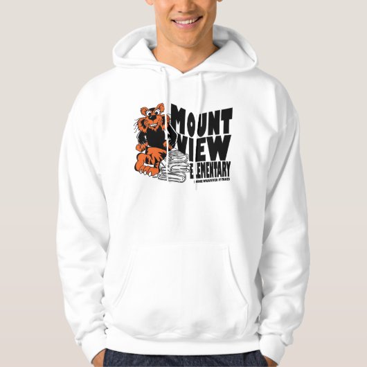 Sweat - shirt à capuche de vue de bâti (Devant)
