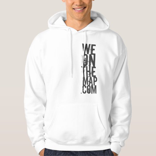 sweat - shirt à capuche de WeOnTheMap.com (Devant)