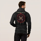 Sweat - shirt à capuche De Zip Par James Michael M (Dos entier)
