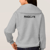 Sweat - shirt à capuche d'élevage du cheval avec d (Dos)