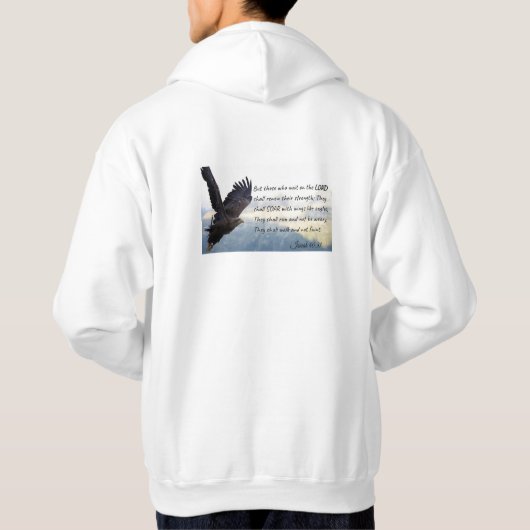 Sweat - shirt à capuche d'équipage de l'escadron d (Dos)