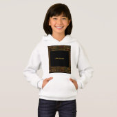 Sweat - shirt à capuche des enfants africains Gold (Devant entier)