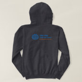 Sweat - shirt à capuche des limites CISV d'Austin (Design dos)