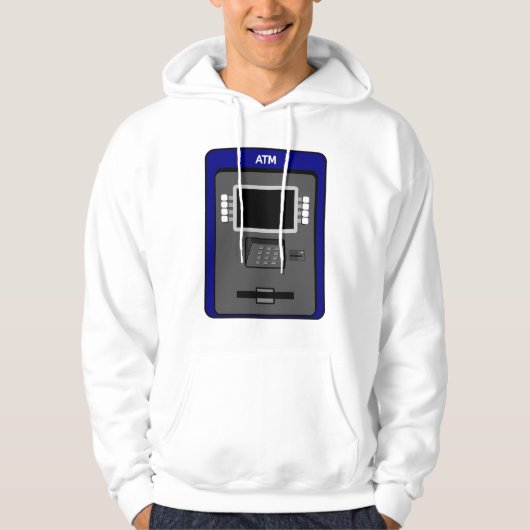 SWEAT - SHIRT À CAPUCHE des machines ATM (Devant)